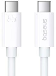 Baseus Cablu Baseus Superior Series 2 USB4 Full-Function, Incarcare rapida, USB-C la USB-C 240W, 1m (Alb) (P10365200211-02)