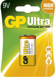 GP Batteries GP 9V Ultra Alkaline (6LF22) - 1 db (1013521100)