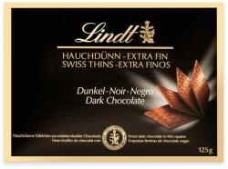 Lindt Csokoládé LINDT Thins Dark étcsokoládé lapocskák 125g