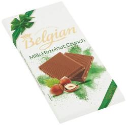 Belgian Csokoládé BELGIAN Milk Hazelnut Crunch mogyorós tejcsokoládé 100g