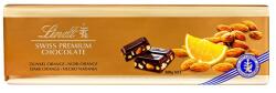 Lindt Csokoládé LINDT Gold Dark Almond-Orange mandulás-narancsos étcsokoládé 300g