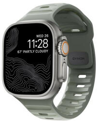 Nomad Sport Apple Watch 42/44/45/49mm M/L szíj, szürke (NM01111085)