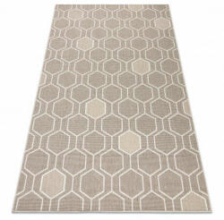 My carpet company kft Bolti 16. Szőnyeg SPRING 20404558 Hatszög szizál, hurkolt - bézs (365346)