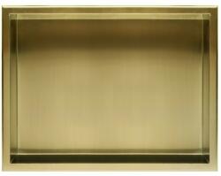 Rea Raft incastrat dreptunghiular auriu periat Rea 30x45x10 cm (5902557396757) Raft