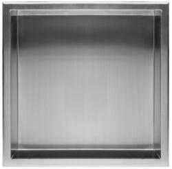 Rea Raft incastrat patrat crom periat Rea 30x30x10 cm (5902557396351) Raft