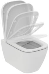 Ideal Standard Set vas WC suspendat Ideal Standard I. Life B rimless alb si capac softclose (T521701)