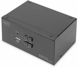 ASSMANN Desktop 2 Port HDMI KVM Switch 4k@60Hz, DualView, multiplatform support (DS-12862) (DS-12862)