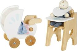 Le Toy Van Set bebelus cu accesorii (DDME044) Papusa