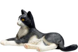 Mojo Pisică alb-neagră întinsă (DDMJ387367) Figurina