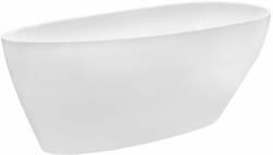 Besco Goya cadă freestanding 160x70.5 cm ovală alb #WMD-160-GKC (#WMD160GKC)