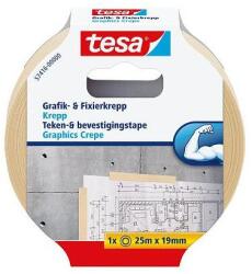 tesa (57416-00000-02) Krepp szalag (H x Sz) 25 m x 19 mm 1 db (57416-00000-02) (57416-00000-02)