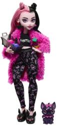 Monster High Monster High, Pijama Party, papusa Draculaura cu accesorii