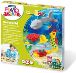 FIMO Staedtler FIMO Kids Form & Play Égethető gyurma készlet 4x42g - Tengeri élővilág (8034 14 LY) (8034 14 LY)