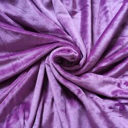 4-Home Cearșaf de pat micropluș violet, 90 x 200 cm, 90 x 200 cm