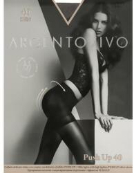 Argentovivo Harisnya Push Up 40 40 DEN, platino - Argentovivo 3