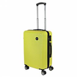 HaChi Boston sárga 4 kerekű közepes bőrönd (Boston-M-sarga)