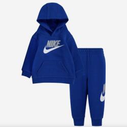Nike fleece po hoodie & jogger 2pc set 74-80 cm | Copii | Treninguri, seturi de trening | Albastru | 66H335-U89 (66H335-U89)