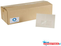 Bluering Boríték LC6 enyvezett újrahasznosított jobb ablakos (35x90mm) Bluering® (77001) - nyomtassotthon