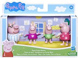 Peppa Pig Set Figurine Familia Pig Ora De Culcare (vvtf2171_f2192) Figurina