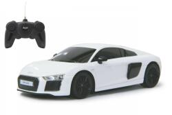 Rastar 1: 24 MASINA CU TELECOMANDA AUDI R8 ALB CU SCARA 1 LA 24 (VVTRas72300_Alb)