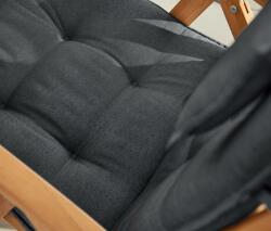 Tchibo Prémium minőségű párna magas háttámlájú bútordarab, antracit Antracit