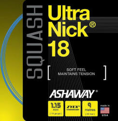 Ashaway Squash húrok Ashaway UltraNick 18 (9 m) - blue