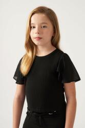 MAYORAL gyerek póló fekete - fekete 152 - answear - 7 790 Ft