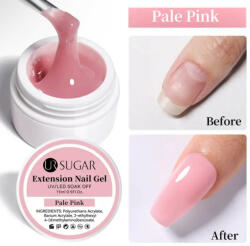 Ur Sugar építő zselé Halvány Pink15ml (Pale_pink)