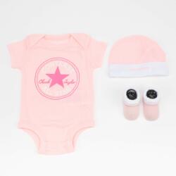 Converse classic ctp infant hat bodysuit bootie set 3pk 0-6 m | Gyermek | Body | Rózsaszín | LC0028-A6A