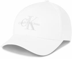 Calvin Klein Șapcă Calvin Klein Monogram Cap K60K610280 White/Silver Logo 0LI