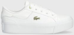 Lacoste sportcipő Ziane Platform Logo Leather fehér, 47CFA0005 - fehér Női 38