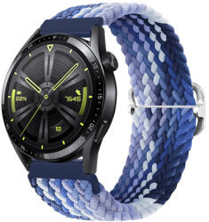 BSTRAP Elastic Nylon szíj Xiaomi Amazfit GTR Mini, blueberry