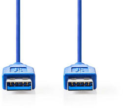 Nedis USB 3.2 Gen1 USB A-A kábel 1.0m, kék