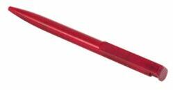 BLUERING Golyóstoll 0, 8mm, nyomógombos műanyag piros test, S88, Bluering® írásszín piros (F-8829) - best-toner