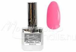 MoonbasaNails Ecsetes építő zselé 12ml #116 Neon pink