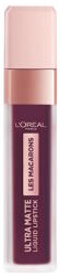 L'Oréal L’Oreal Les Macarons Ultra Matte folyékony rúzs - 830 BLACKCURRANT CRUSH