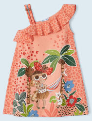  Mayoral félvállás nyári ruha (11 Melocoton, 3 éves - 98 cm)