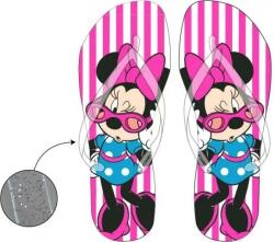Jorg Disney Minnie gyerek papucs flip-flop csíkos 30/31 (85EMM52518489A30)