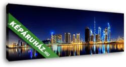 Vászonkép: Dubai üzleti negyed(145x55 cm)
