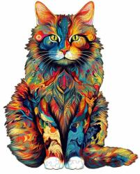 Woodbest Maine Coon - különleges fa kirakó 620db /60cm x 48cm/