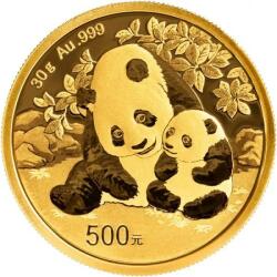  Panda (2024) - 30g - arany befektetési érme