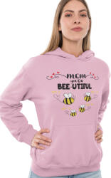  Bee-utiful anya és méhecskéi - Személyre Szabható - Kapucnis Pulóver (740879)