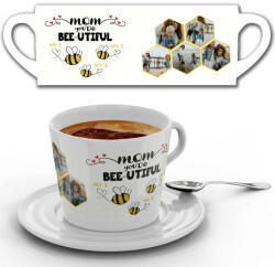 Bee-utiful Anya és méhecskéi - Személyre szabható - Kávéscsésze (305215)