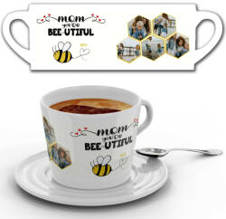 Bee-utiful Anya és méhecskéi - Személyre szabható - Kávéscsésze (446920)