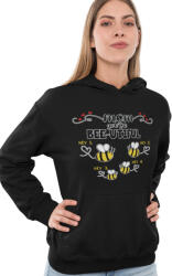 Bee-utiful anya és méhecskéi - Személyre Szabható - Kapucnis Pulóver (912382)