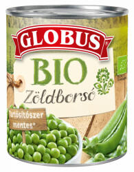 GLOBUS bio zöldborsó konzerv 1 db - nutriworld