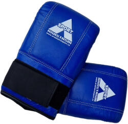 Anastasia Sport Manusi sac box Anastasia Sport piele naturala, albastru, antrenament kick-box MMA, marime M (MSAB-M)