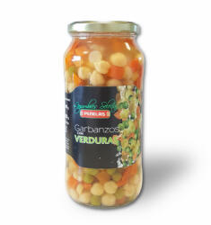 Penelas főtt csicseriborsó zöldségekkel 540 g - nutriworld