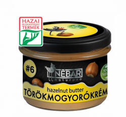 Nébar naturpro 100% törökmogyorókrém 180 g - nutriworld