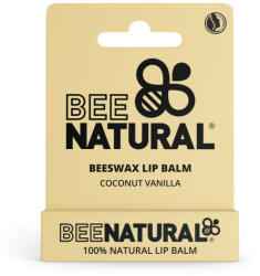 Bee Natural kókusz vanília illatú natúr méhviasz ajakbalzsam 4 g - nutriworld
